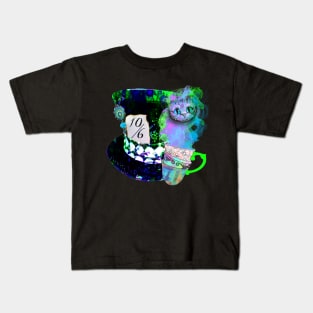 Mad Cheshire Tea Cup Kids T-Shirt